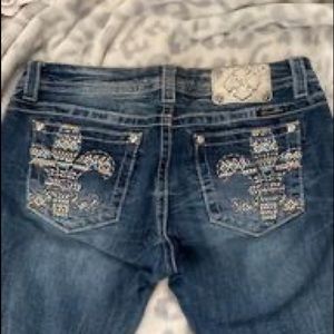 Womens Miss Me jeans, waist 30, inseam 31.